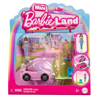 Abbildung von Barbie Mini BarbieLand Doll and Vehicle, playset, 4 yr(s)