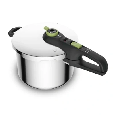 Abbildung von Tefal Schnellkochtopf &quot;Secure Trendy&quot;, Edelstahl, (1 tlg.), Dampfkochtopf, Garregler, Sicherheitsvorrichtung, Induktion