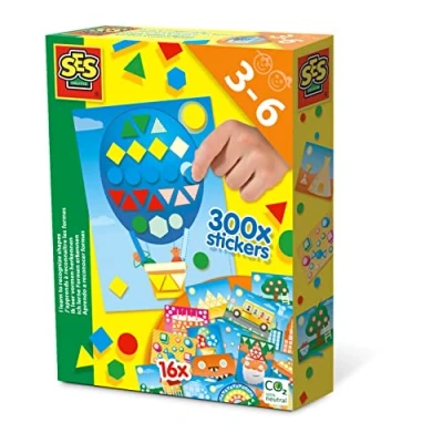 Abbildung von SES 14839 Creative 0643307 lerne Farben und Formen Lernspielzeug, Mehrfarbig