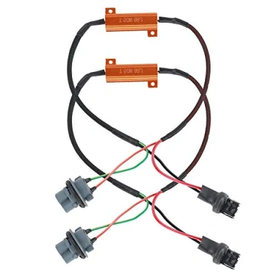 Abbildung von für Lastwiderstand Led Blinker T20 7440 Adapter Auto Resistor Connector Hyper Flash Fix Fehlerfreie Verdrahtungsadapter 50W8Rj