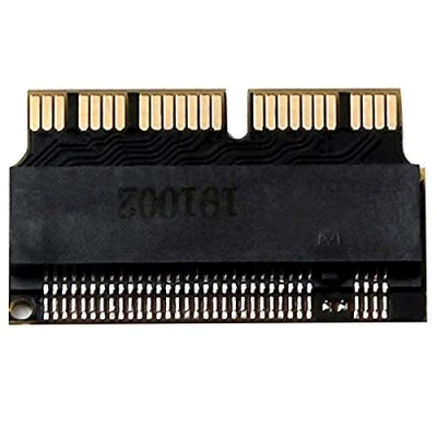 Abbildung von OLVINS NGFF M.2 nVME SSD Adapterkarte Upgrade für MacBook Air A1465 A1466 (Jahr 2013 2016) und Mac PRO (Ende 2015 Jahr)