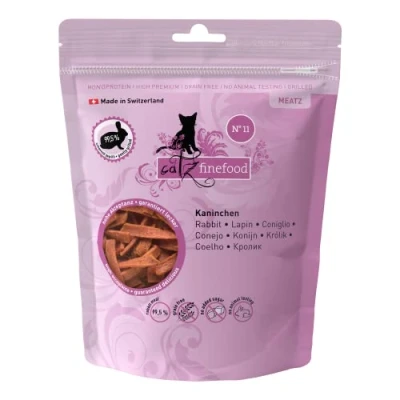 Abbildung von Catz Finefood Meatz N11 Kaninchenfutter für Katzen 45g