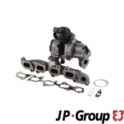 Abbildung von JP GROUP 1117408900 Turbolader Abgasturbolader VOLKSWAGEN: Golf 7 Schrägheck, Variant, Sportsvan, AUDI: A3 Sportback, Q2
