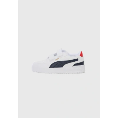 Abbildung von Shuffle Downtown Low Sneakers Kinder PUMA White New Navy For All Time Red Blue
