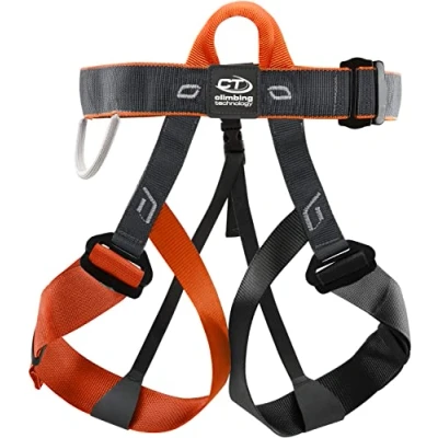 Abbildung von Climbing Technology Discovery, Unisex Erwachsenengeschirr, Grau Orange, Einheitsgröße