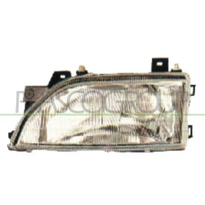 Abbildung von PRASCO FD0264604 Scheinwerfer links H4 für Rechtsverkehr ohne Stellmotor LWR FORD: Escort 5 Schrägheck, Limousine, Cabrio