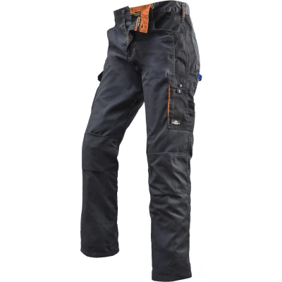 Abbildung von Uncle Sam Arbeitshose Bundhose schwarz/marine/orange