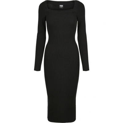 Abbildung von Urban Classics Damen Ladies Jerseykleid, Damen, Größe: 4XL, Black