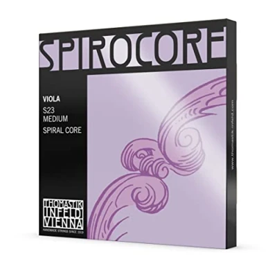 Abbildung von Thomastik Einzelsaite für Viola 4/4 Spirocore C Saite Spiralkern Silber umsponnen, mittel