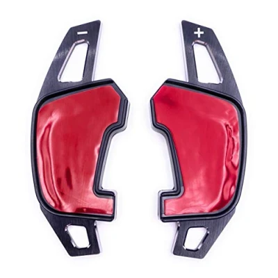 Abbildung von H Customs DSG Schaltwippen Verlängerung Schaltung Shift Paddle Kompatibel mit Golf 7 nur GTI R GTD Polo 2018