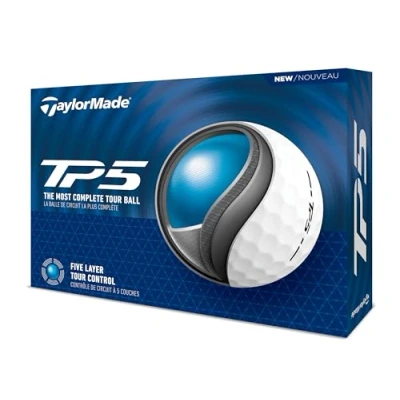 Abbildung von TaylorMade TP5 Golf Balls White