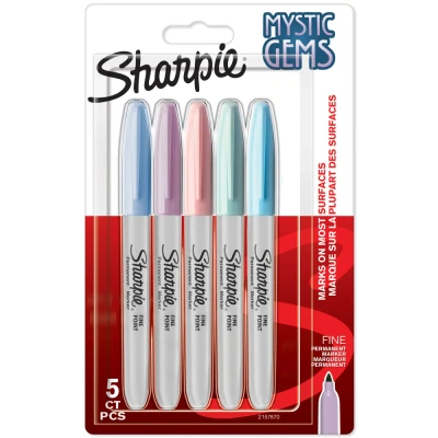Abbildung von Sharpie Permanent Marker Feinspitze Mystic Gems 5pc