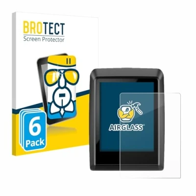 Abbildung von BROTECT Schutzglas für Bosch Kiox 500 (6 Stück) Schutzfolie Panzer Folie Glas [Extrem Kratzfest 9H, Anti Fingerprint, Ultra Transparent]