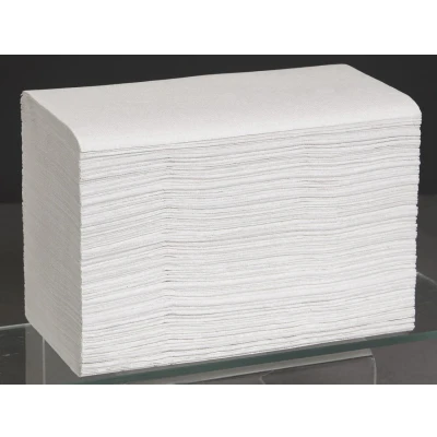 Abbildung von Scott Essential Interfold Papierhandtücher 6617 Falthandtücher für Papierhandtuchspender 15 x 340 Papiertücher 1 lagig