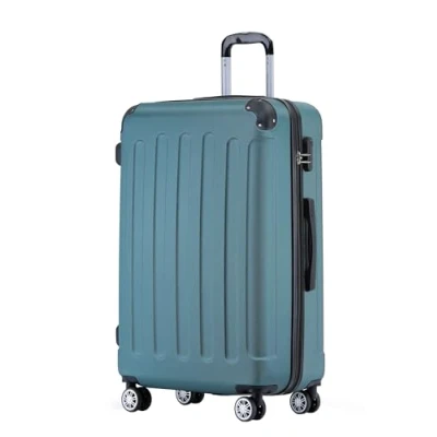 Abbildung von BEIBYE Hartschalen Koffer Trolley Rollkoffer Reisekoffer Handgepäck 4 Rollen (M L XL Set) (Dunkelgruen, XL)
