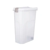 Abbildung von TRIXIE Futterbehälter Futter Tonne transparent/weiß