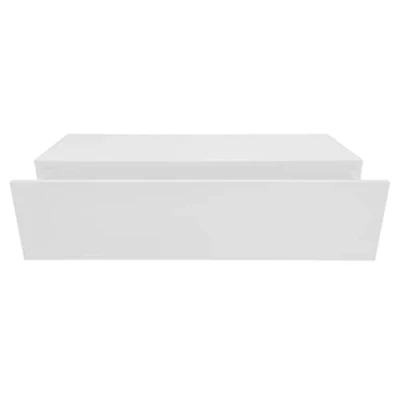 Abbildung von VDD Schwebender Flurschrank Hängender Sideboardschrank mit Schublade 100 cm breit weiß
