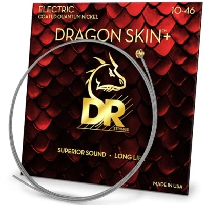 Abbildung von DR Strings Dragon Skin+ Coated Light 9 42