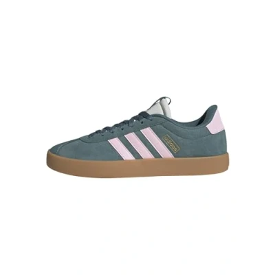 Abbildung von adidas Vl Court 3.0 Shoes Damen Schuhe, Preloved Teal Clear Pink Gold Met, 36 EU