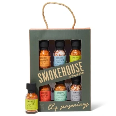 Abbildung von Thoughtfully BBQ Gewürze Probier Set Geschenk Mit 6 Kleinen Grill Gewürzen International Inspiriert für Liebhaber