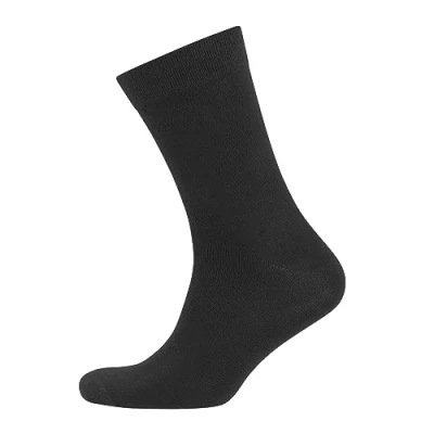 Abbildung von Nur Der 3er Pack Ohne Gummi Socken Herren, schwarz, 42