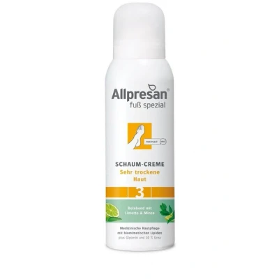 Abbildung von Allpresan Fußschaum Sehr trockene Haut Limette Minze 125 ml Nr.3