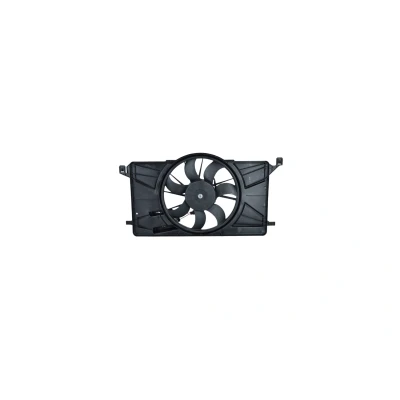 Abbildung von NRF 47959 Lüfter 12 mit Kühlerlüfterrahmen (Zarge) FORD: C Max 2, FOCUS 3 Stufenheck, Turnier