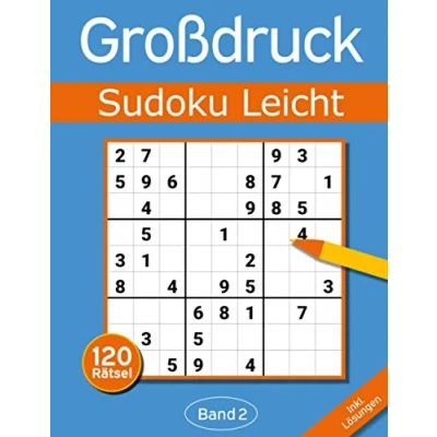 Abbildung von Sudoku Großdruck Leicht: Buch mit 120 Einfachen Sudokus für Erwachsene &amp; Senioren Band 2
