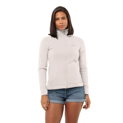 Abbildung von Jack Wolfskin Waldsee Fleecejacke, Damen, Größe: XXL, Sea shell