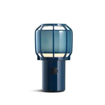 Abbildung von MARSET Chispa LED Akku Terrassenlampe IP44 blau