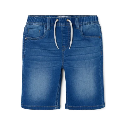 Abbildung von NAME IT Jungen Nkmryan Jogger Dnm L 6300 th Noos Shorts, Dark Blue Denim, 152 EU