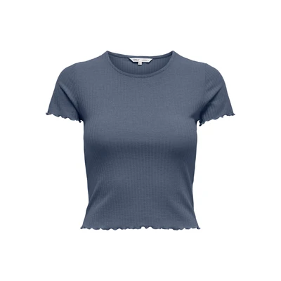 Abbildung von ONLY Onlemma Tshirt basic, Damen, Größe: Small, Vintage indigo