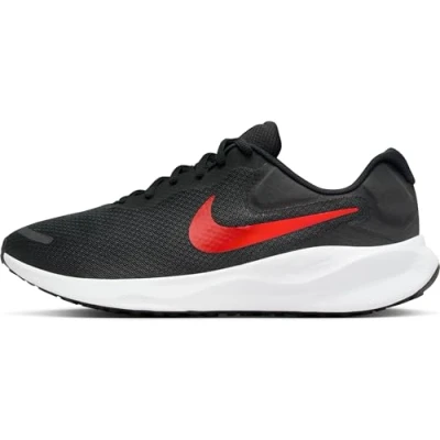 Abbildung von Nike Performance Revolution 7 Laufschuh Neutral, Herren, Größe: 40, Black/universal red/white Schuhe