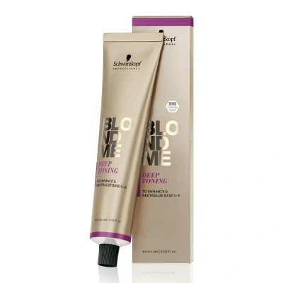 Abbildung von Schwarzkopf Professional BlondMe Deep Toning 60 ml Granite