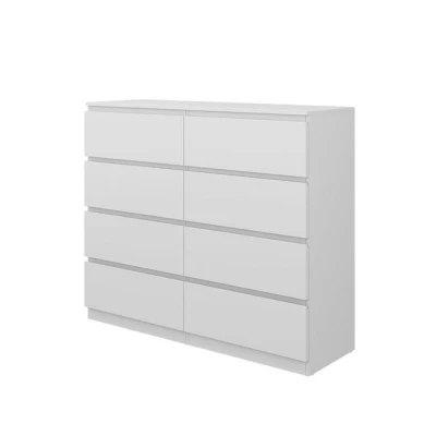 Abbildung von Vicco Kommode Calisto, Weiß/Weiß, 120 x 101.5 cm