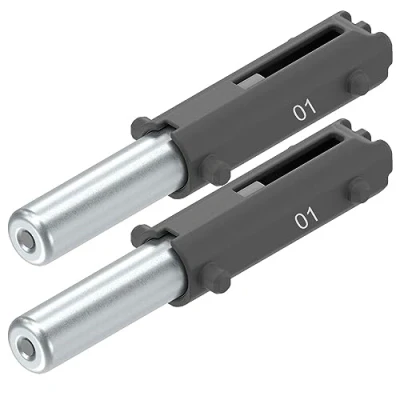 Abbildung von Blum Dämpfer 22K2014 für Klappenbeschlag Aventos HS HL Blumotion Austausch Türdämpfer Kraftspeicher Klappenhalter, 2x Typ 01