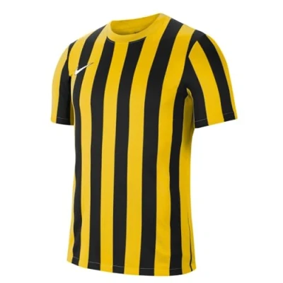 Abbildung von Nike Herren Striped Division Iv Jersey T Shirt, Tour Yellow/Black/White, M EU