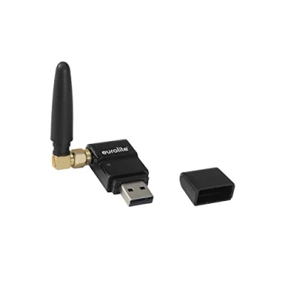 Abbildung von Eurolite QuickDMX USB Funksender/Empfänger Drahtloser Mini DMX Transceiver 2,4 GHz, phantomgespeist