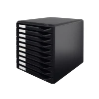 Abbildung von LEITZ Schubladenbox 52940095 DIN A4 28,5 x 35,5 29,0 cm