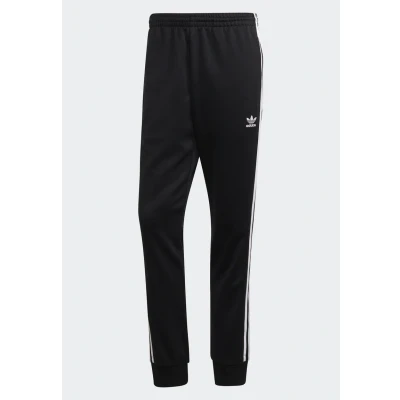 Abbildung von adidas Herren Adicolor Classics Primeblue SST Hose, Black/White, S