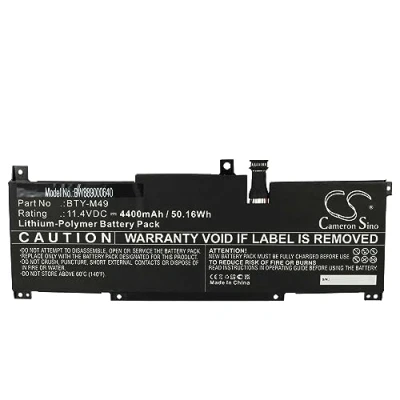 Abbildung von vhbw Akku Ersatz für MSI BTY M49 Notebook (4400mAh, 11,4V, Li Polymer)