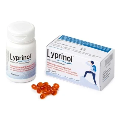 Abbildung von Lyprinol Kapseln