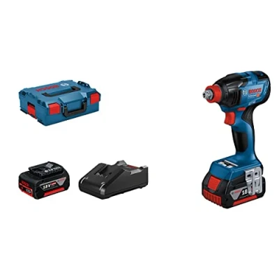 Abbildung von Bosch KOMBISLAGNØGLE GDX 18V 210C 2X5AH L BOXX
