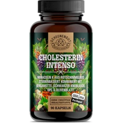 Abbildung von Scheunengut® CHOLESTERIN INTENSO Einzigartiger Komplex 90 St