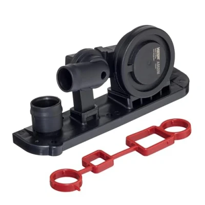 Abbildung von HENGST FILTER AS820M D850 Ölabscheider, Kurbelgehäuseentlüftung AUDI: A4 B7 Avant, A6 C6 A3 Sportback, VOLKSWAGEN: GOLF 5 Schrägheck, 6