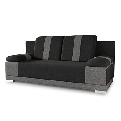 Abbildung von Sofnet Schlafsofa Imola, mit Schlaffunktion und Bettkasten, Bettsofa, Couch, Sofagarnitur