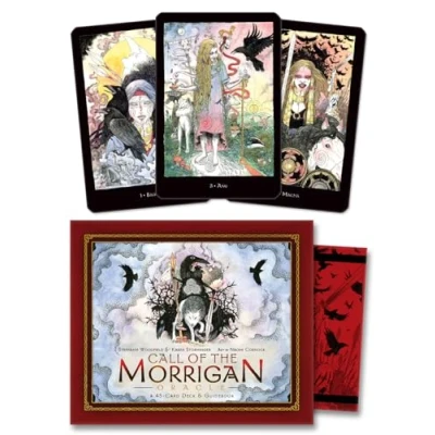 Abbildung von Call of the Morrigan Oracle: A 45 Card Deck &amp; Guidebook