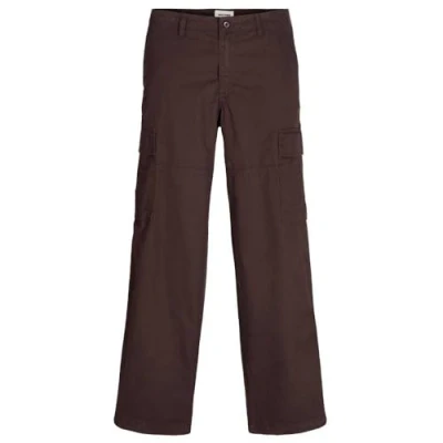 Abbildung von JACK &amp; JONES Herren Jpstbill Jjknockout Cargo Ln Styd Cargohose, Seal Brown, 33W / 32L
