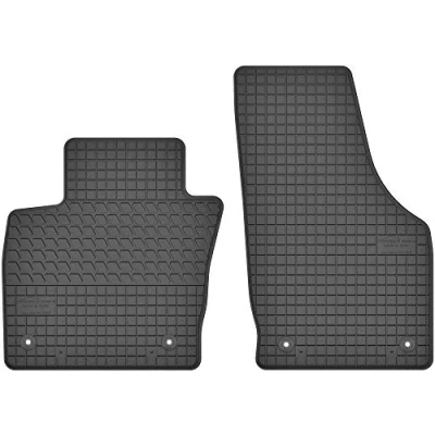 Abbildung von Fußmatten vorne 2er Set für Audi Q3 2011 2018 8U Gummi Gummimatten