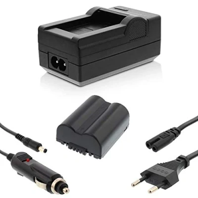 Abbildung von Nahas Shop Akku + Ladegerät für Panasonic Lumix DMC FZ7 FZ8 FZ18 FZ28 FZ30 FZ50 S006 S006E GSA 700mAh Li ion